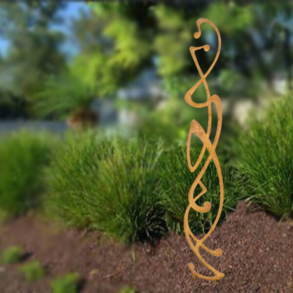 nouveau garden stake